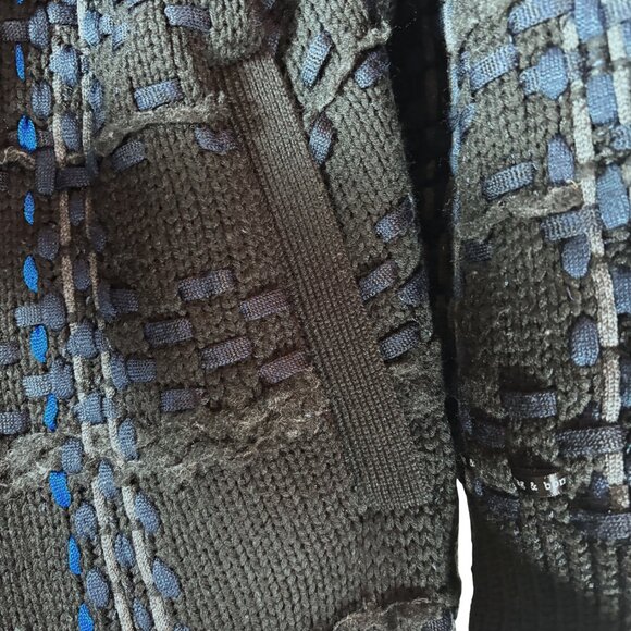 RAG & BONE | Dawson Oversized Cardigan Sweater Coat | Wool Blend | Black | RARE! - Picture 6 of 9